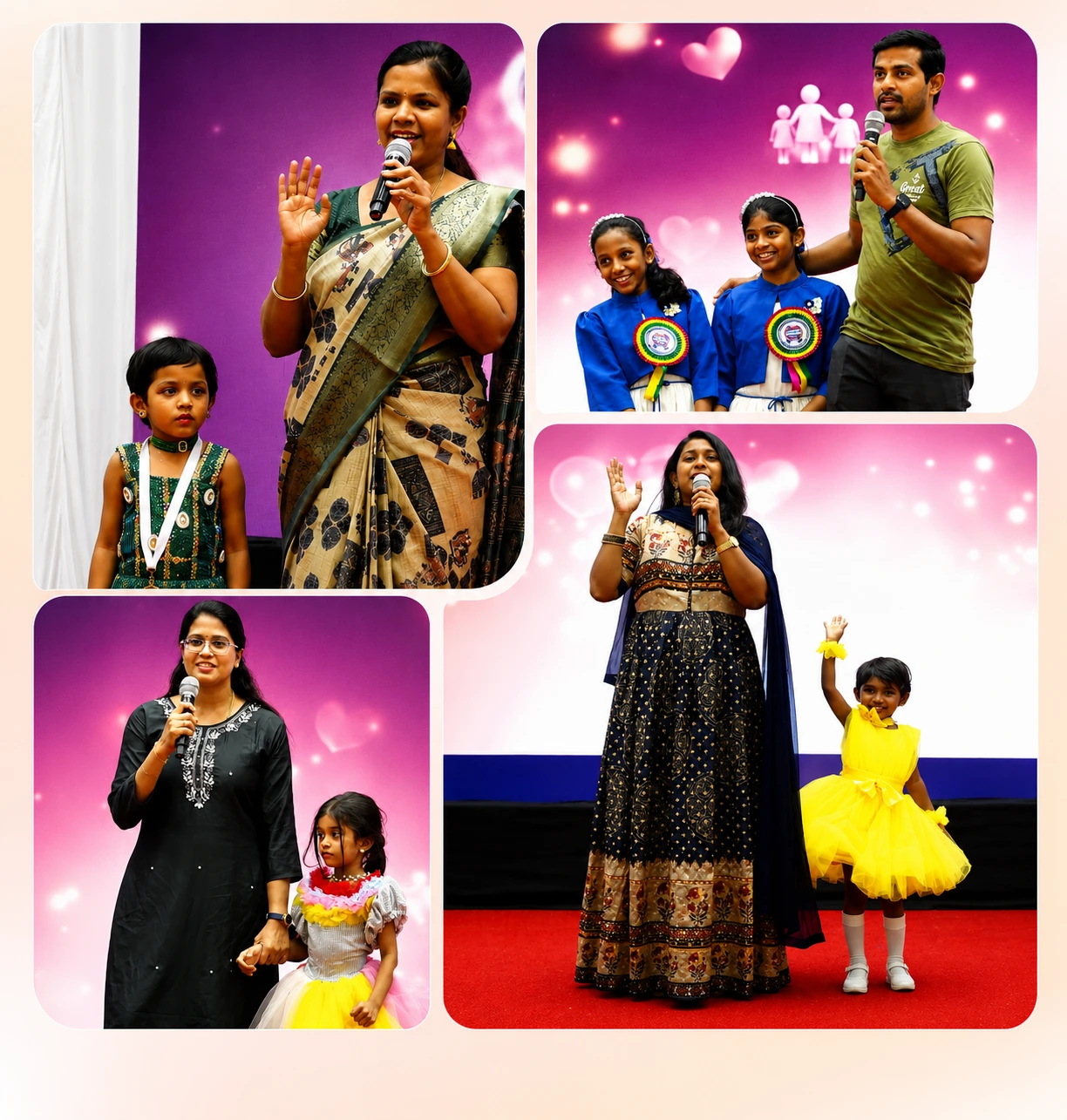 Happy Parents and Children at JUJU International Preschool
